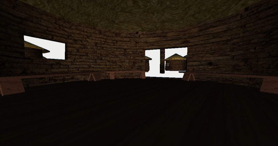 Primitive Rural Village with 13 Individual Shacks 3D model_13