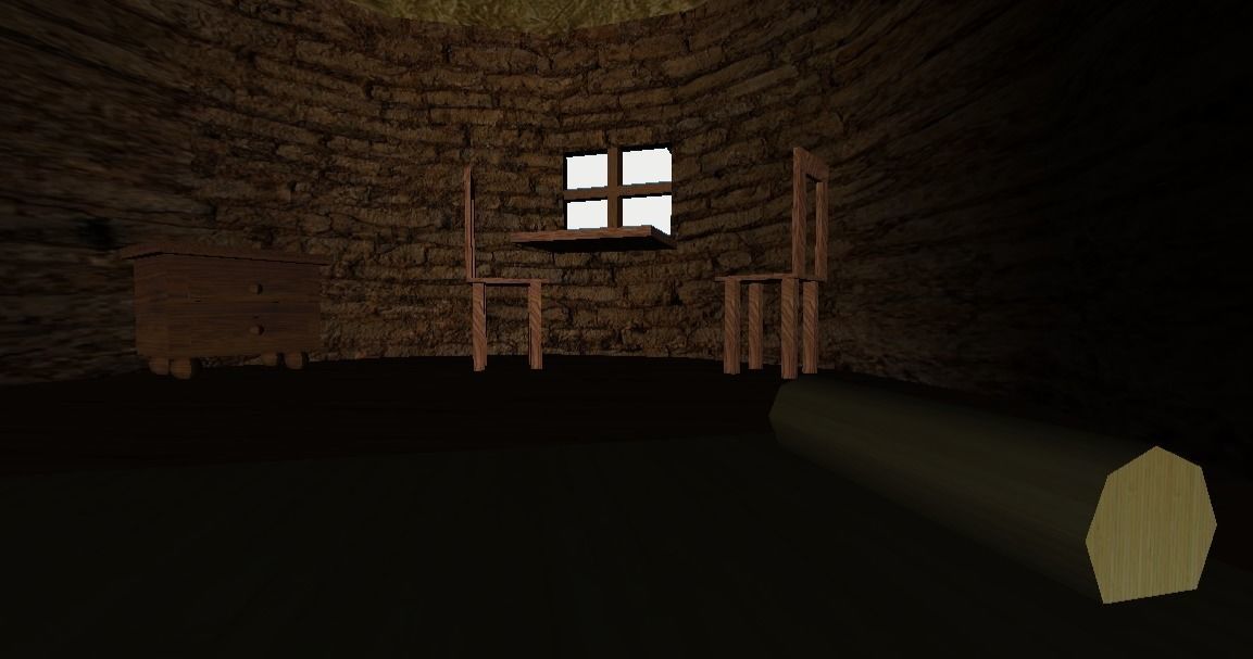 Primitive Rural Village with 13 Individual Shacks 3D model_16