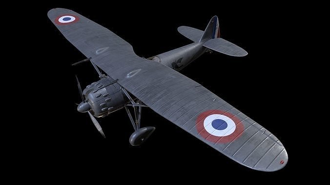 Dewoitine D372 3D model
