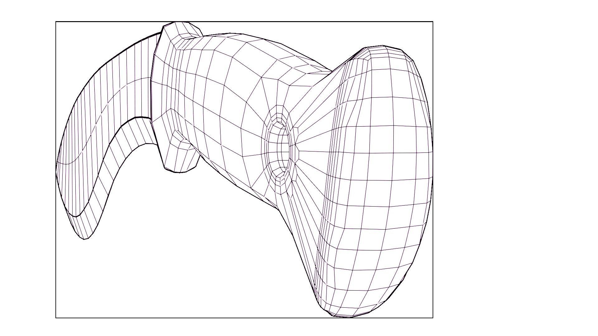 Machete knife Free low-poly 3D model_11