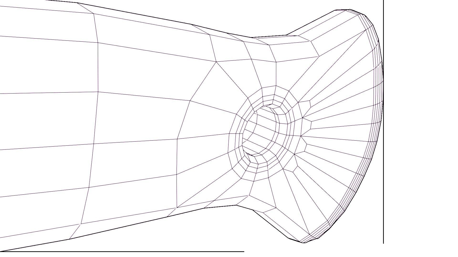 Machete knife Free low-poly 3D model_5