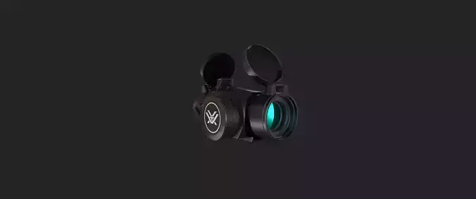 SPARC II RED DOT AIM Game Ready Low-poly 3D model