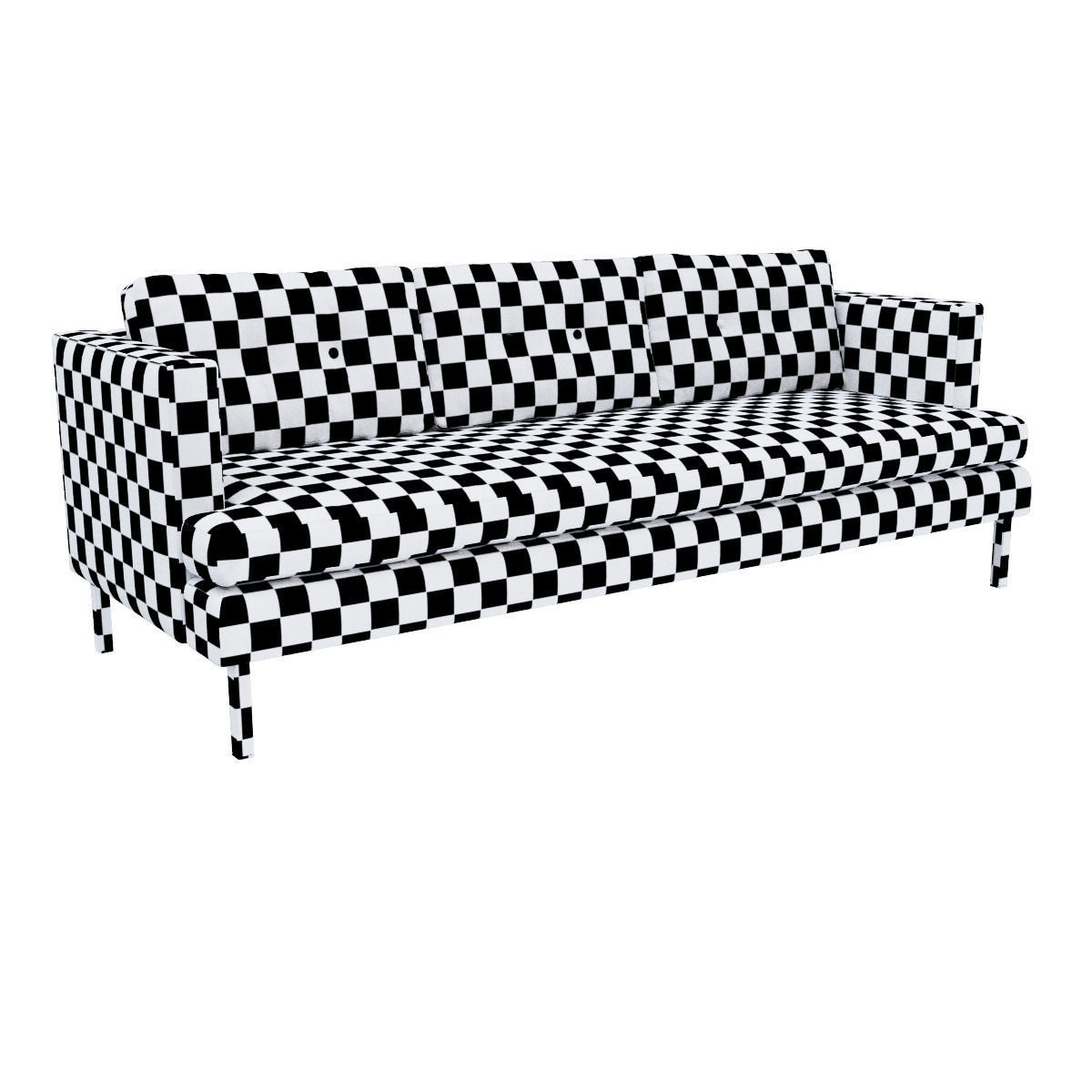 West Elm Jackson Sofa 3D model_7