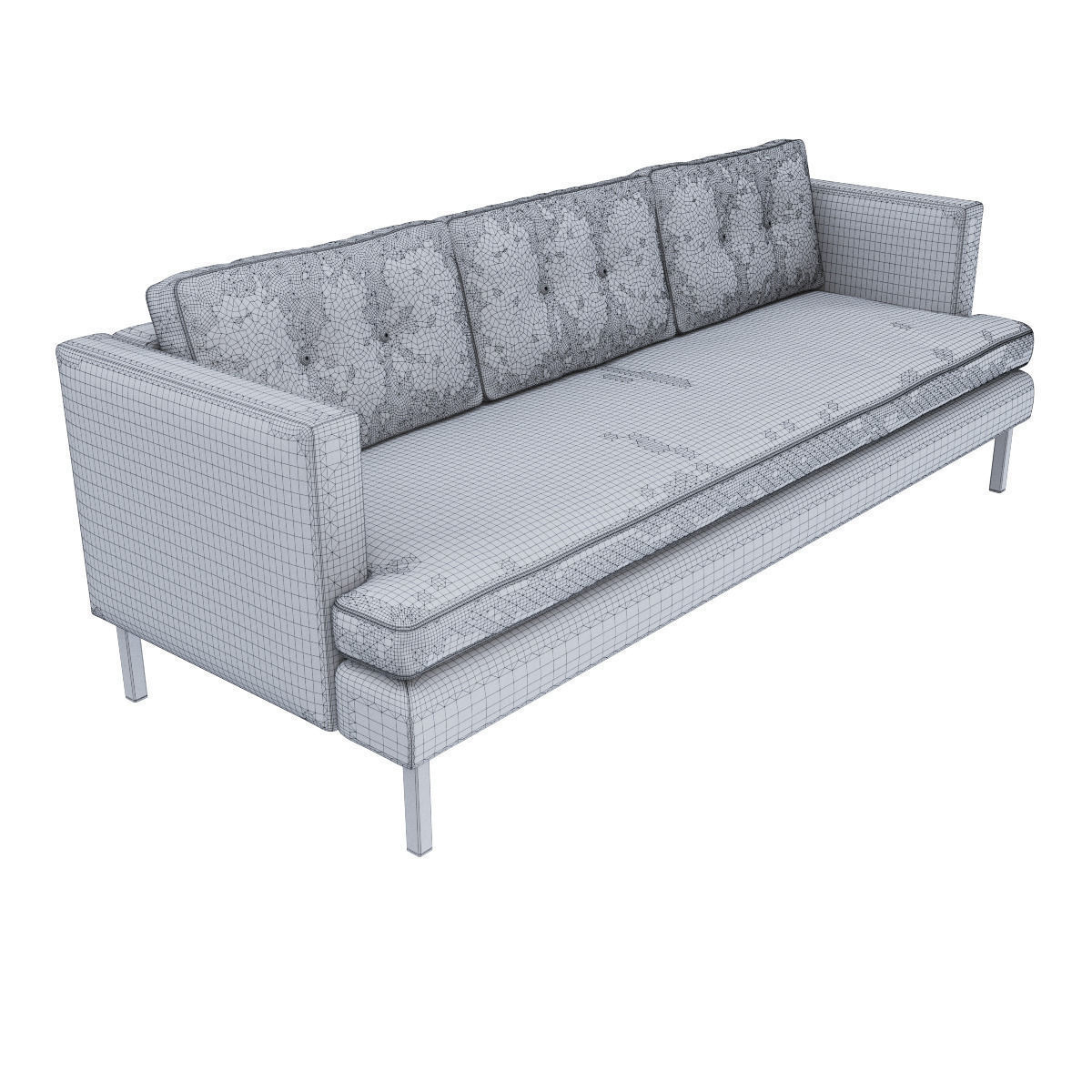West Elm Jackson Sofa 3D model_5