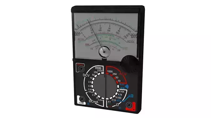 MULTITESTER YX-360TR 3D MODEL