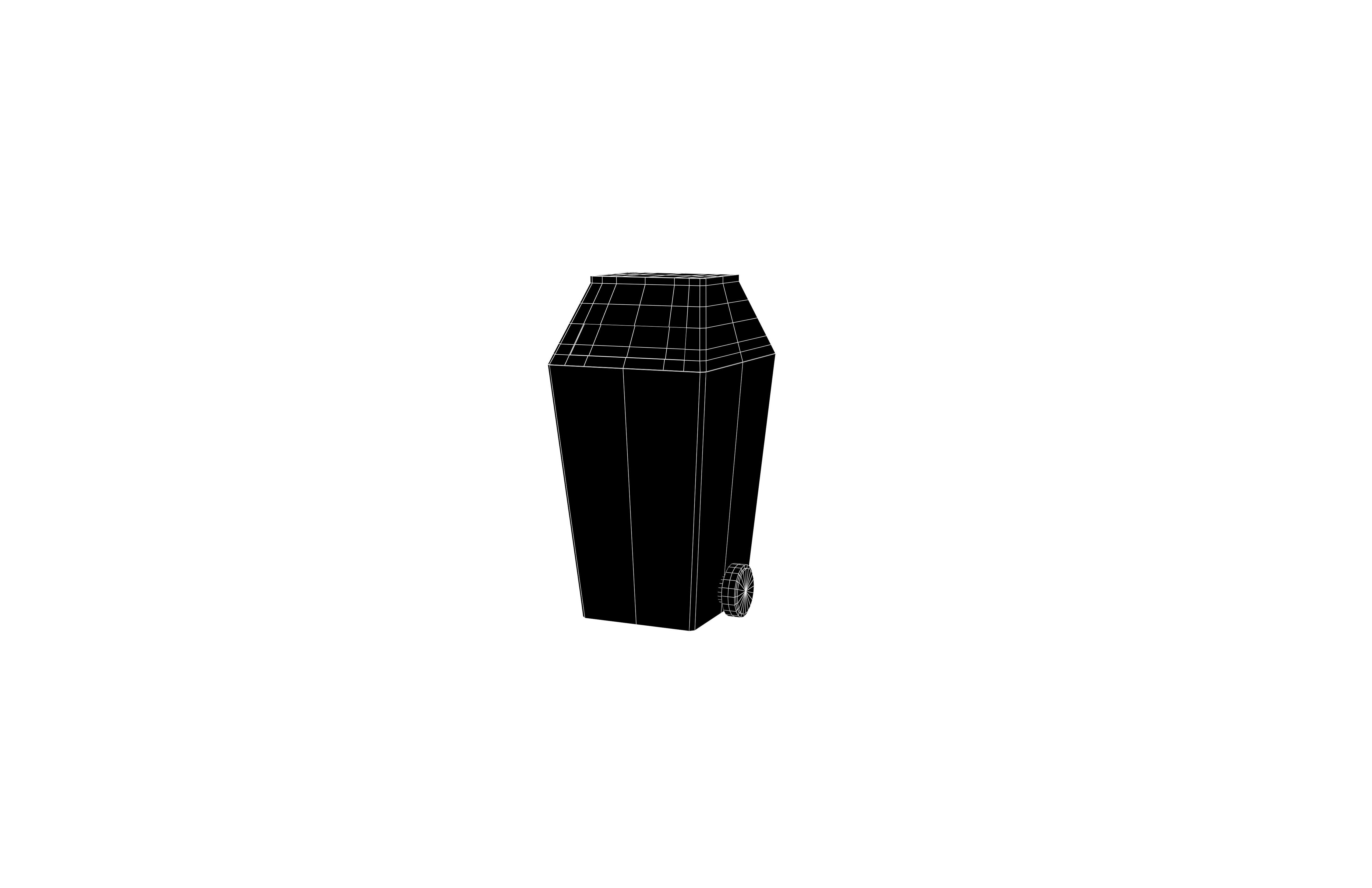 Recycling Trash v1 002 Low-poly 3D model_5