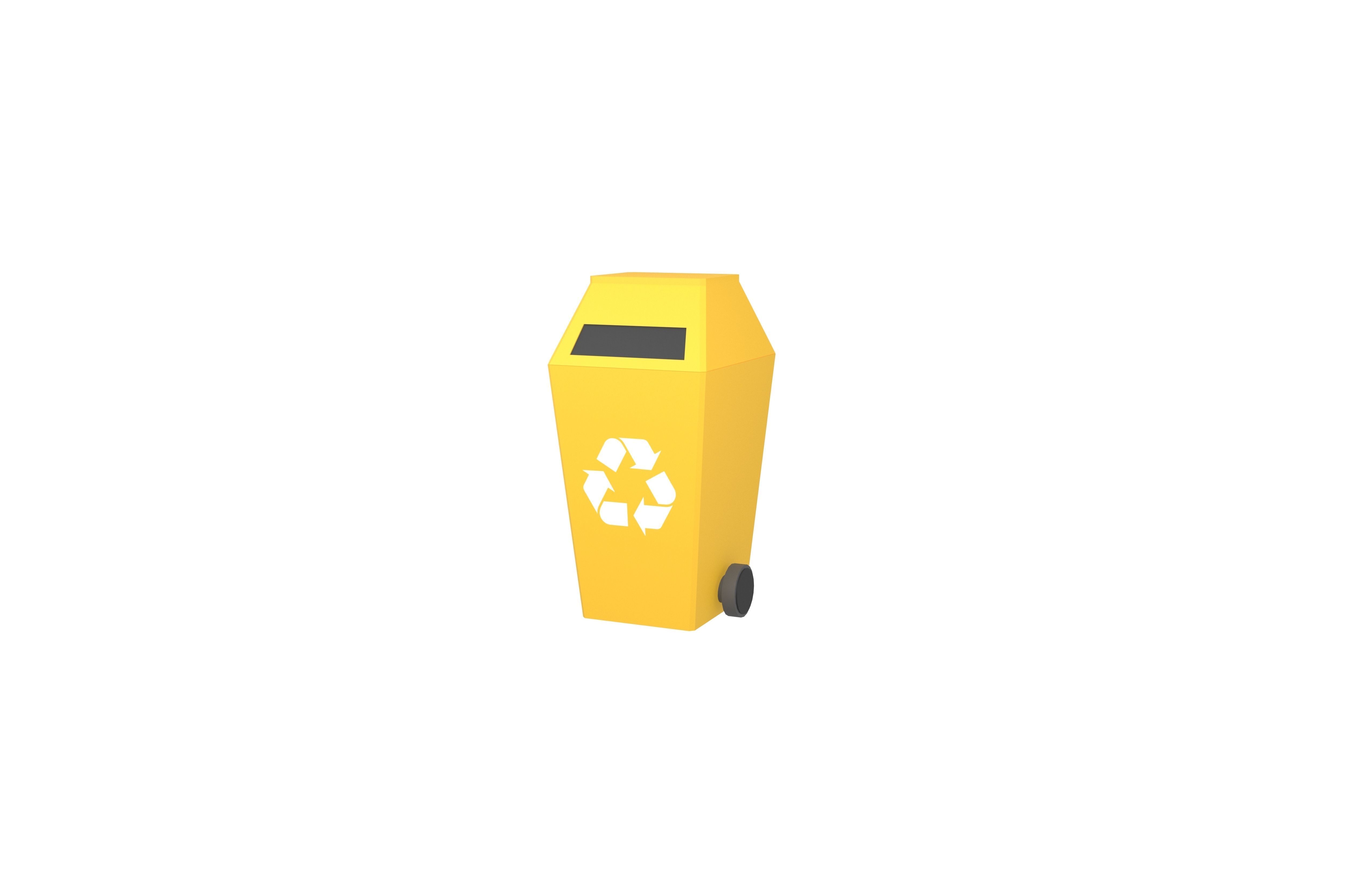 Recycling Trash v1 002 Low-poly 3D model_1