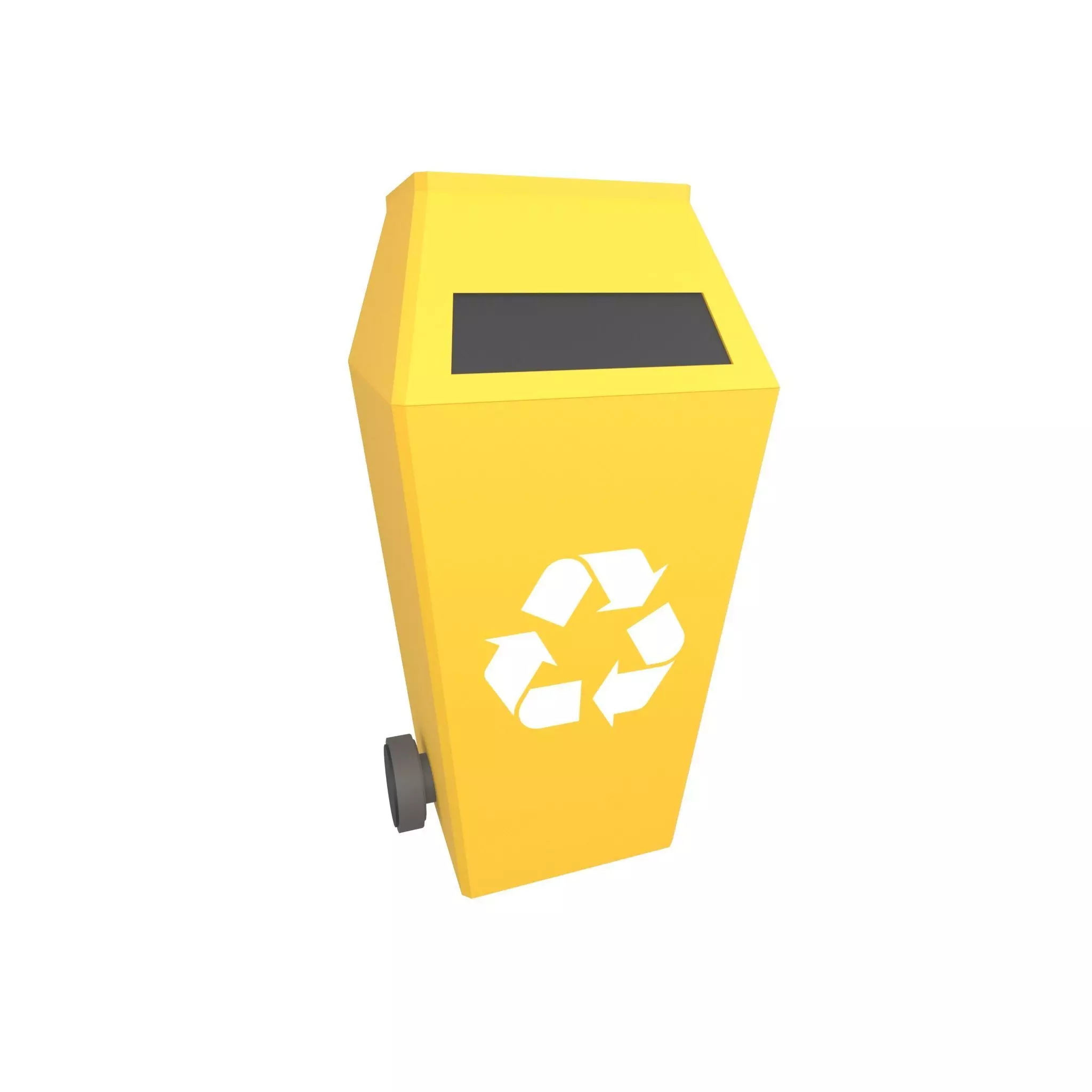 Recycling Trash v1 002 Low-poly 3D model_0