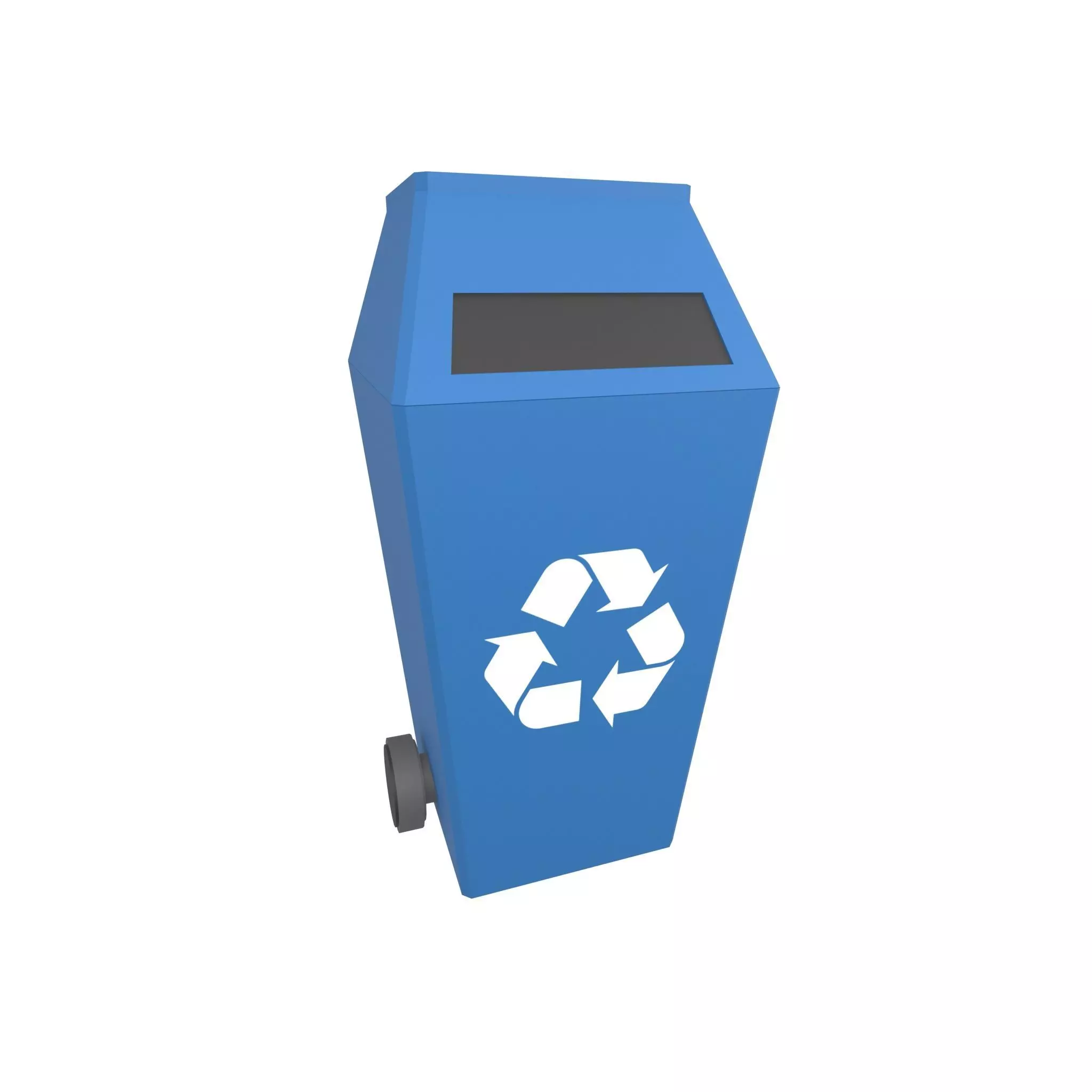 Recycling Trash v1 003 Low-poly 3D model_0