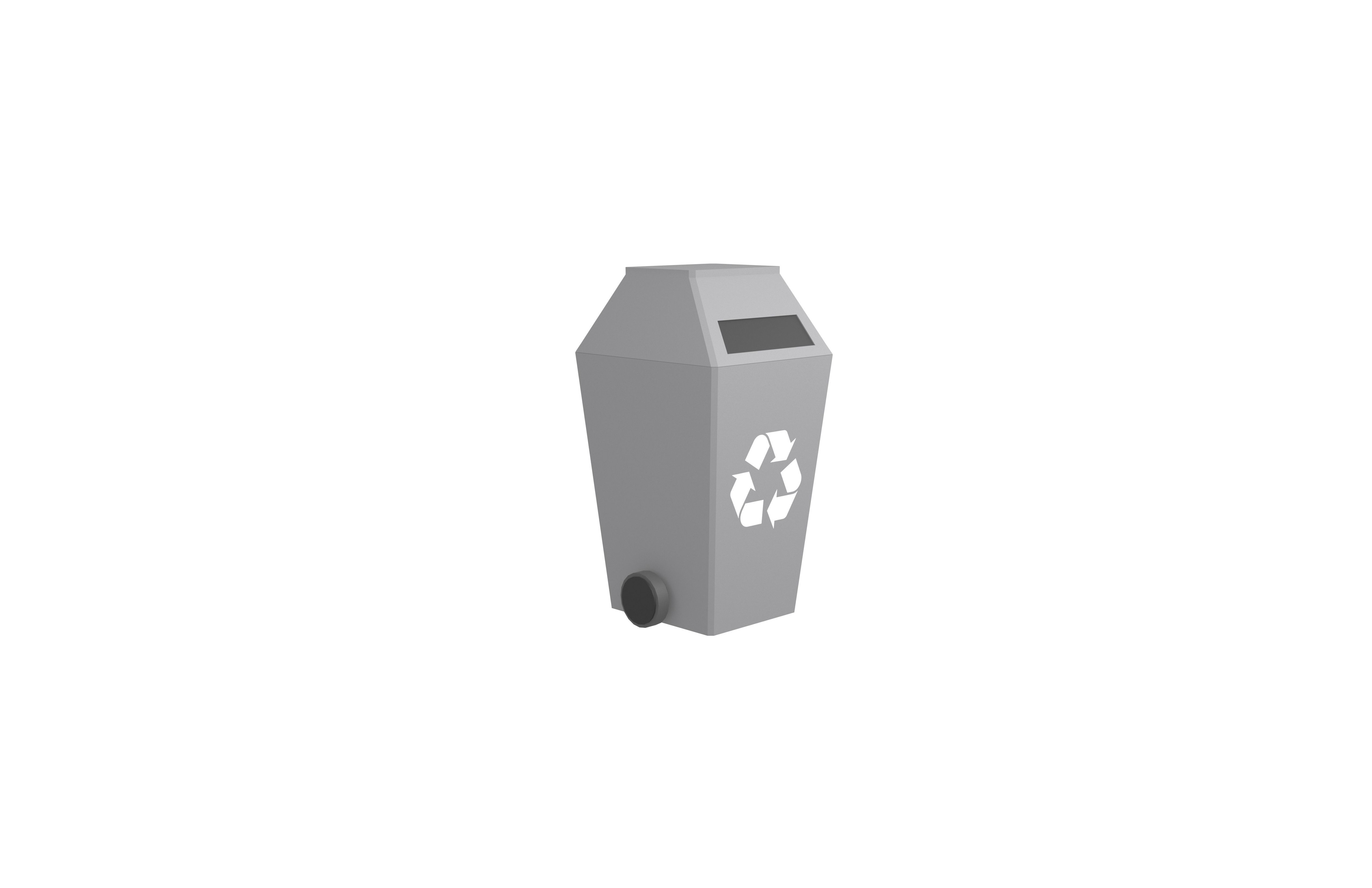 Recycling Trash v1 006 Low-poly 3D model_3