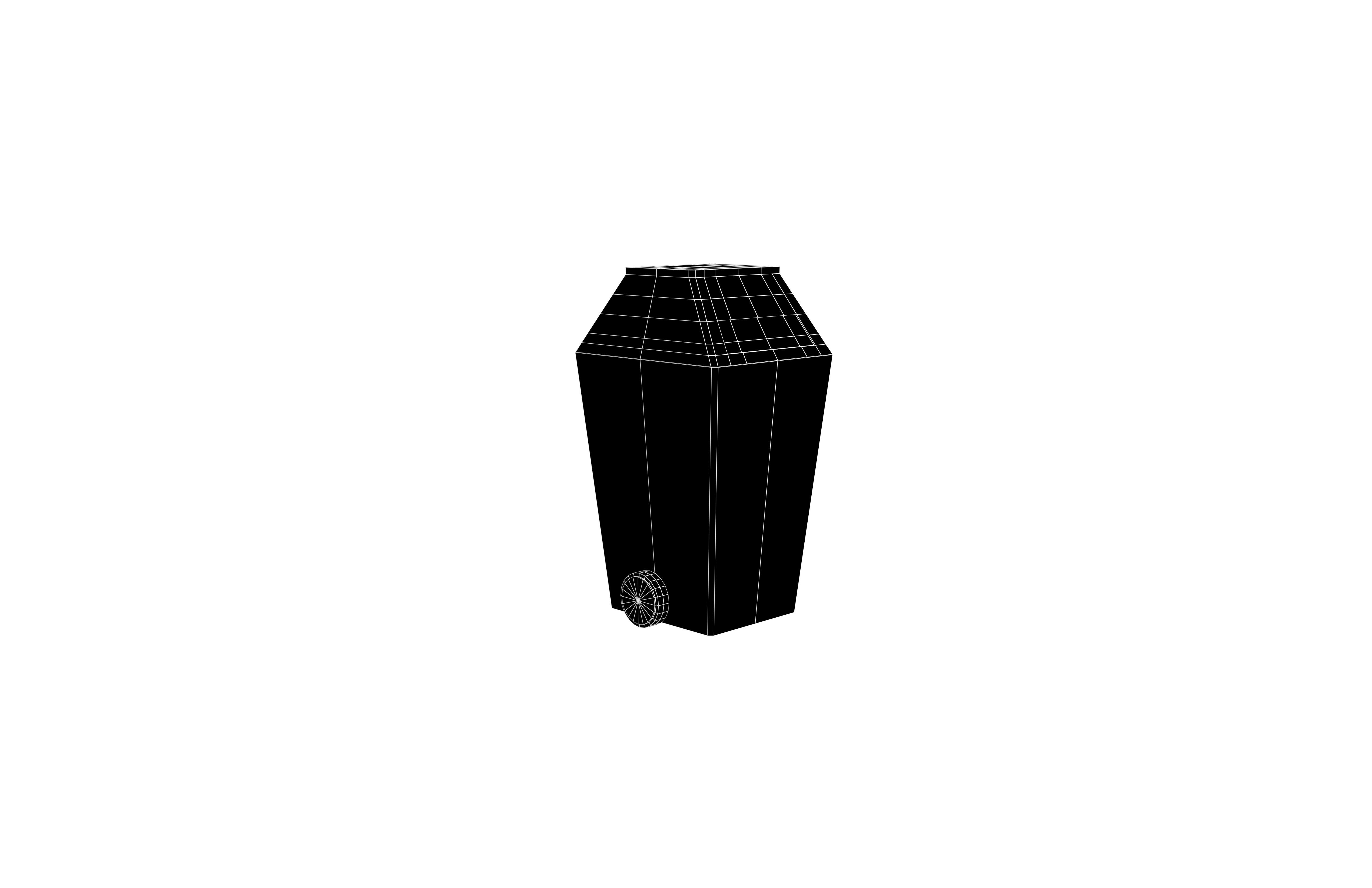 Recycling Trash v1 006 Low-poly 3D model_7