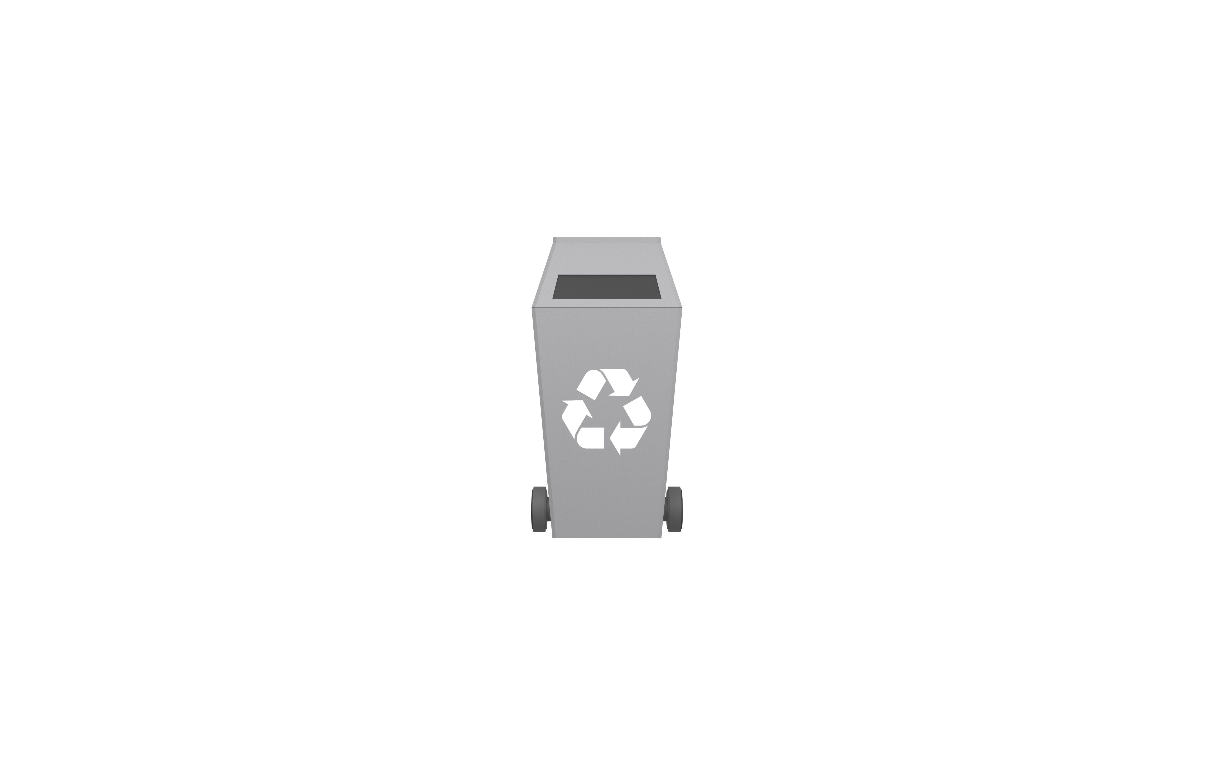 Recycling Trash v1 006 Low-poly 3D model_1