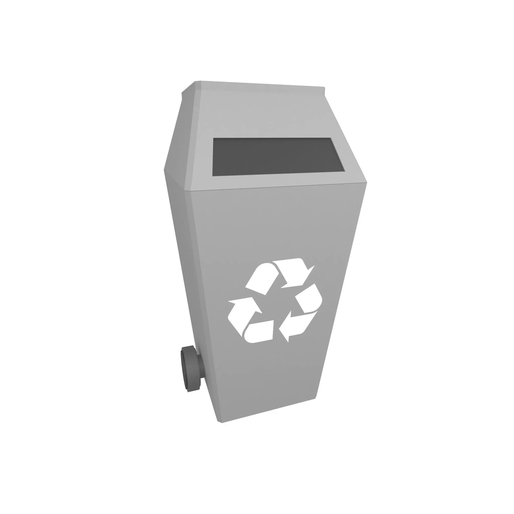 Recycling Trash v1 006 Low-poly 3D model_0