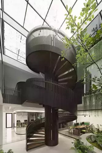 SPIRAL STAIRCASE