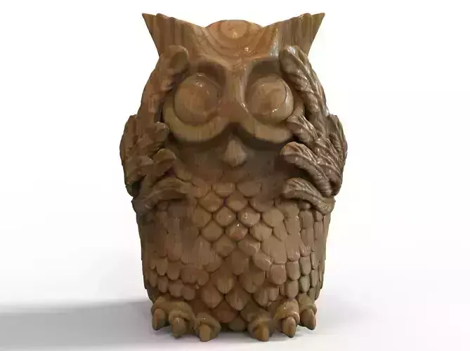 Owl Sculpture