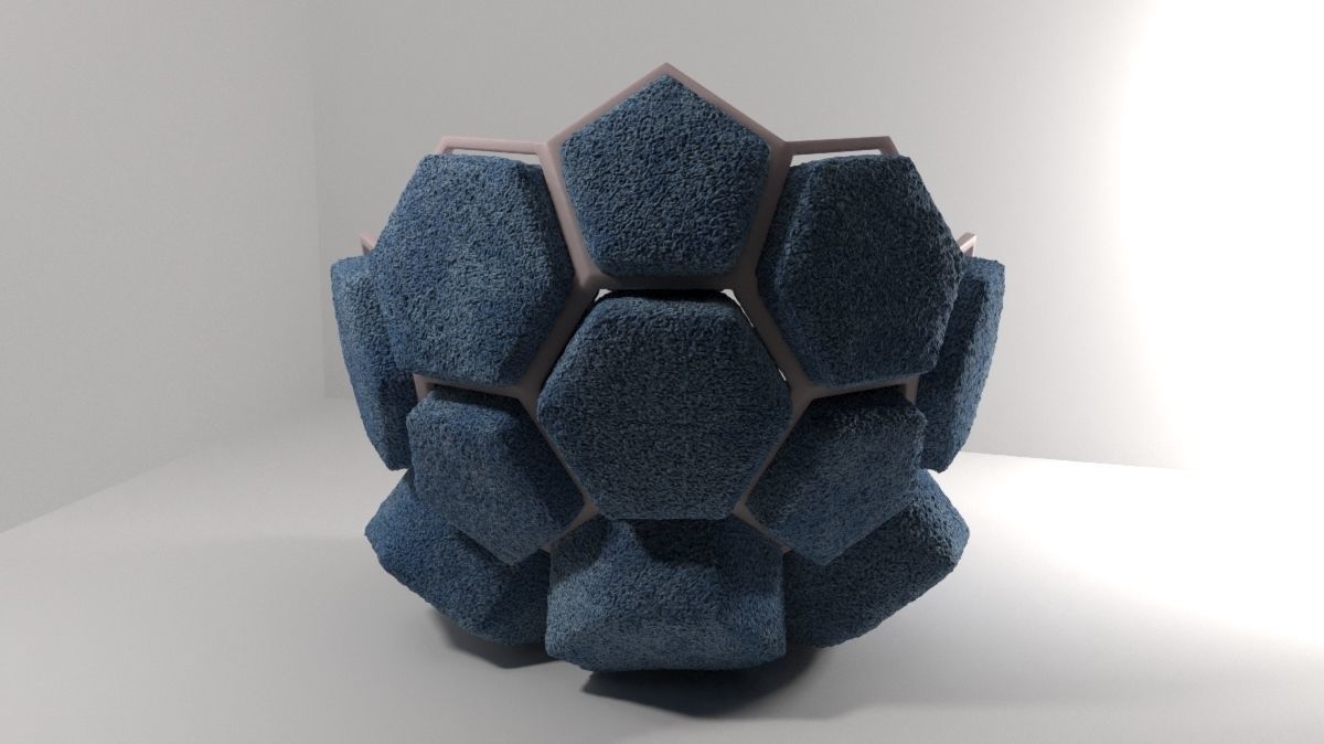 Quartz armchair by CTRL ZAK and Davide Barzaghi 3D model_3