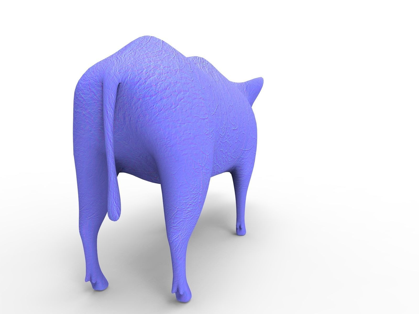 Wild Boar 3D Models game ready low poly model Low-poly 3D model_18