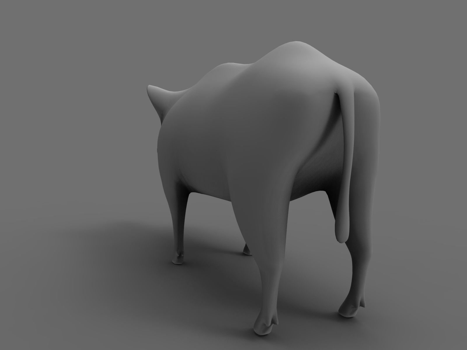 Wild Boar 3D Models game ready low poly model Low-poly 3D model_13