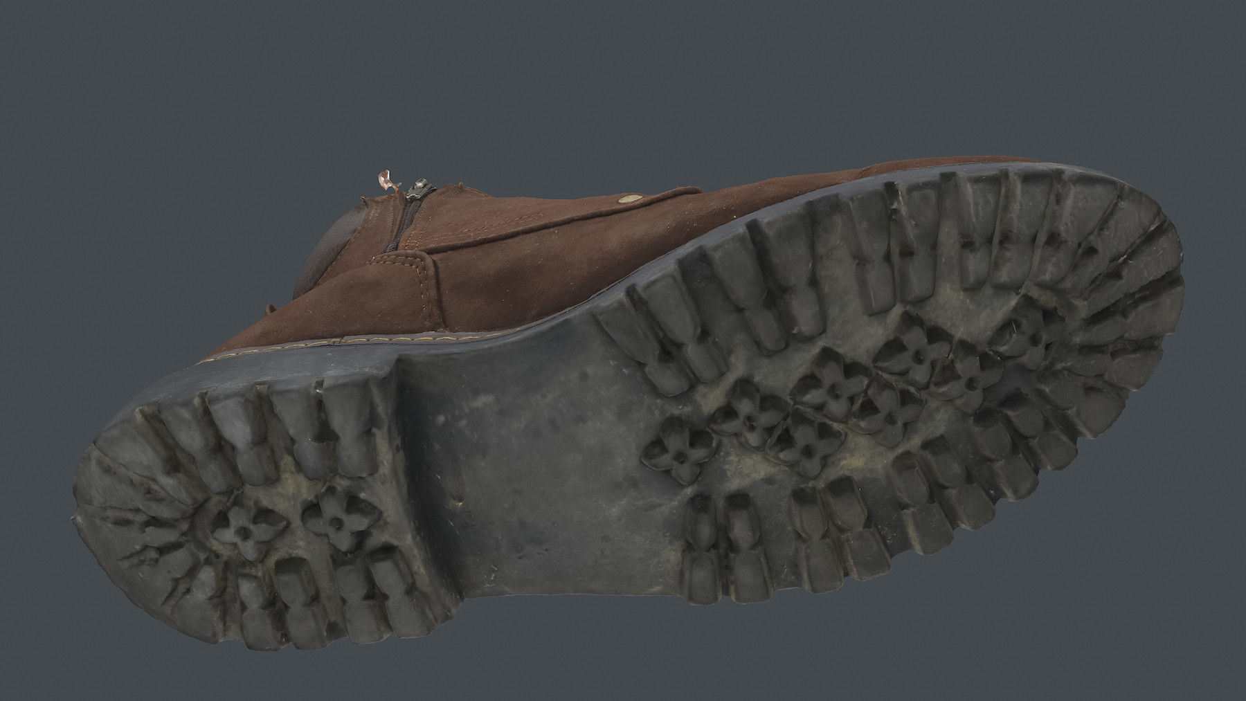 Photoscan Shoes 0001 only HighPoly Mesh 16K Texture 3D model_4