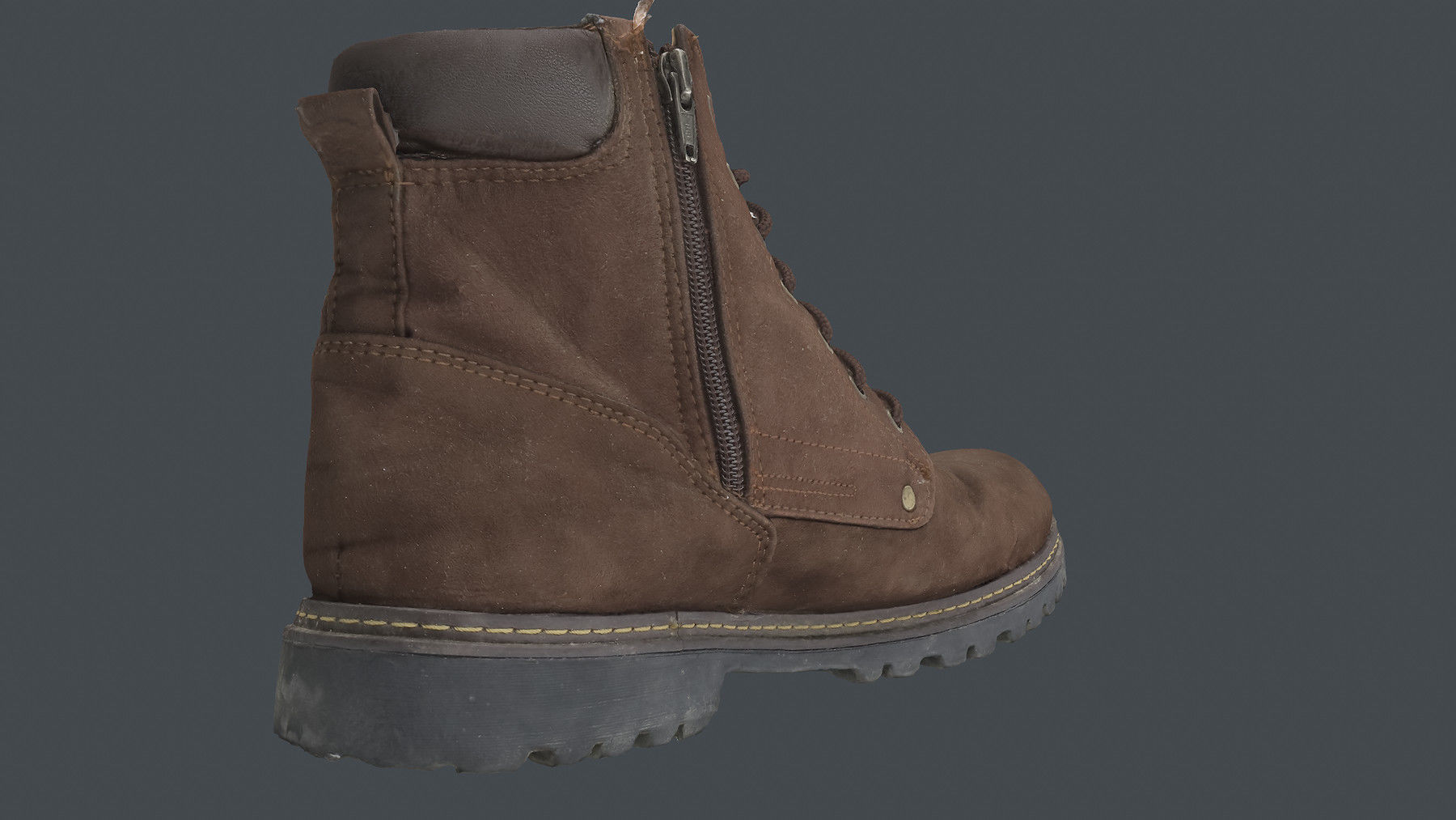 Photoscan Shoes 0001 only HighPoly Mesh 16K Texture 3D model_6
