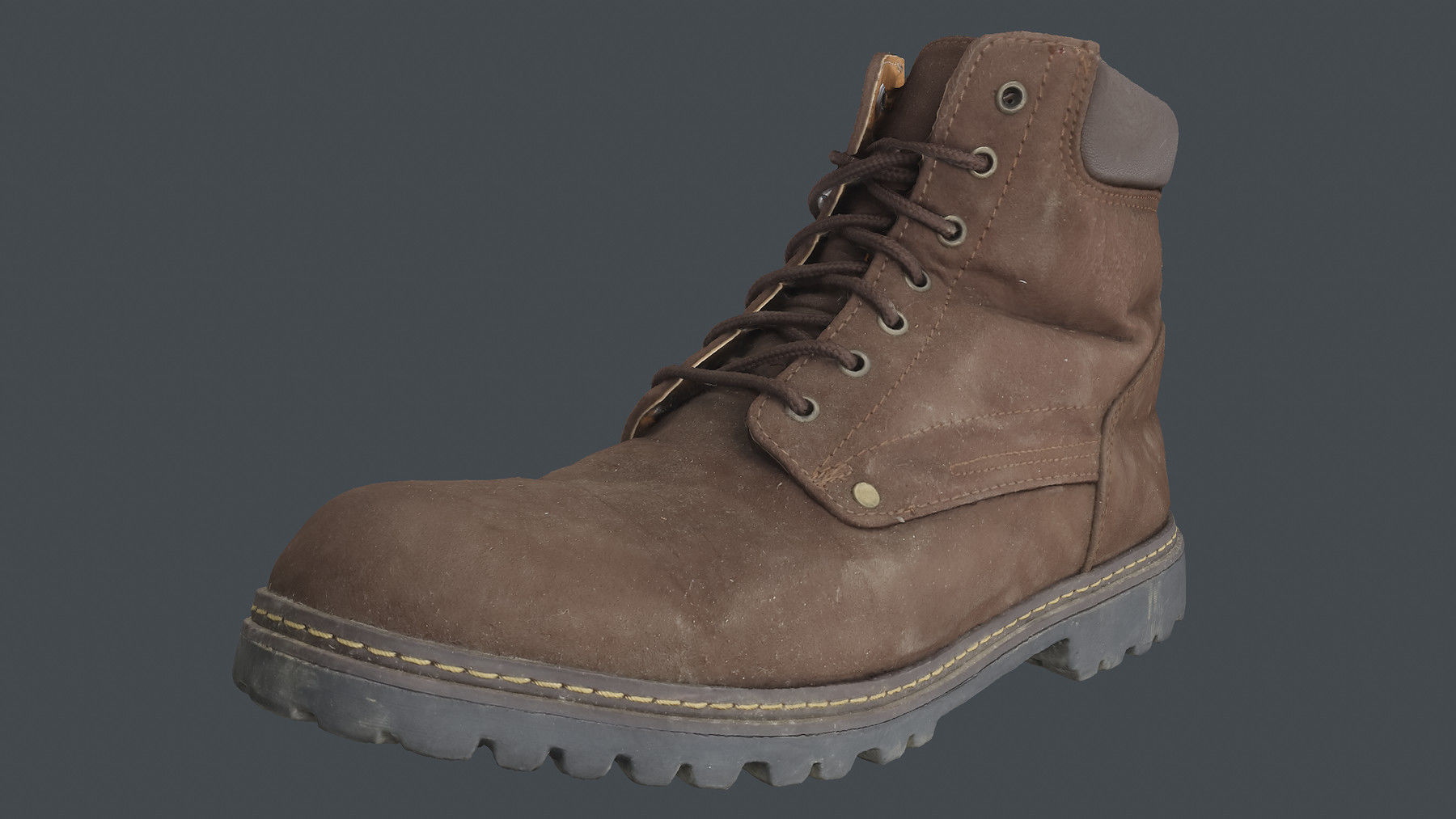 Photoscan Shoes 0001 only HighPoly Mesh 16K Texture 3D model_2
