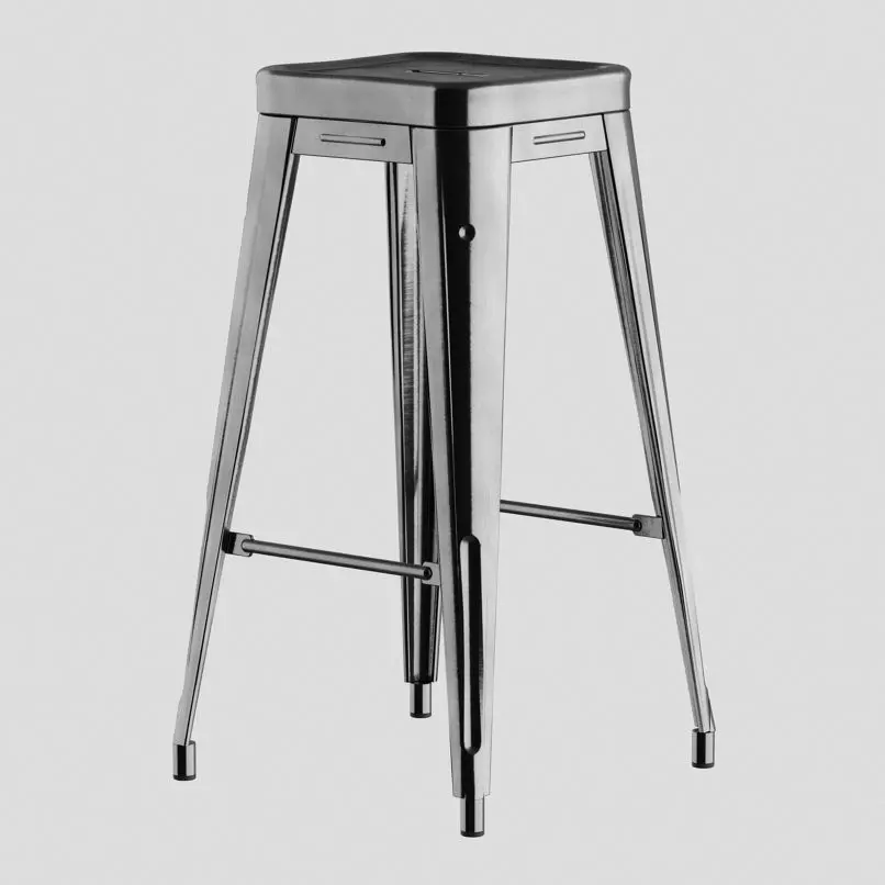 Xavier Pauchard Bar Stool 3D model_0