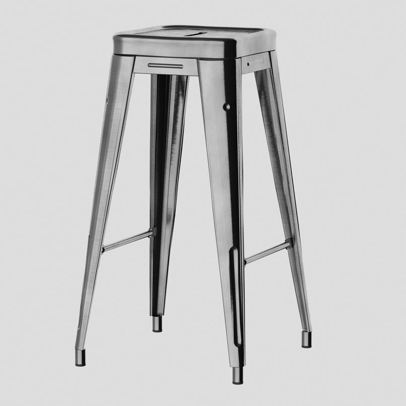 Xavier Pauchard Bar Stool 3D model_2