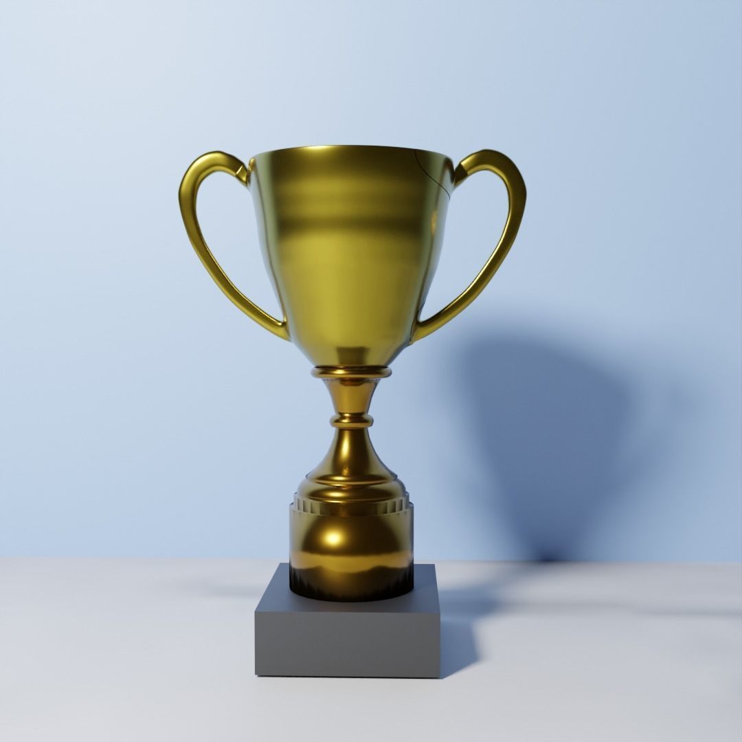 3D MODEL TROPHY cup 3D print model_2