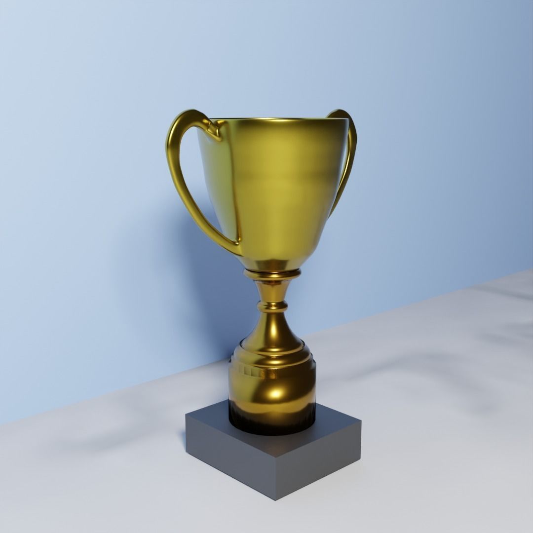 3D MODEL TROPHY cup 3D print model_1