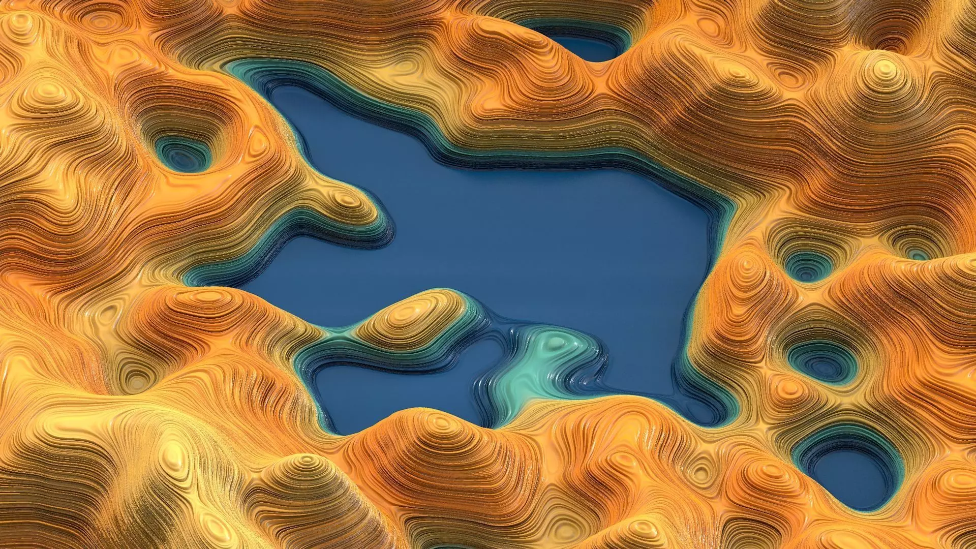 Canyon - Environment Model 3D model
