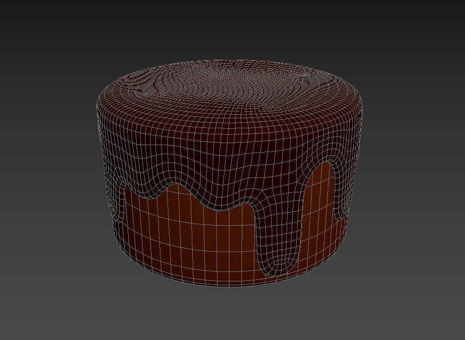 Chocolate Cake 3D model_14