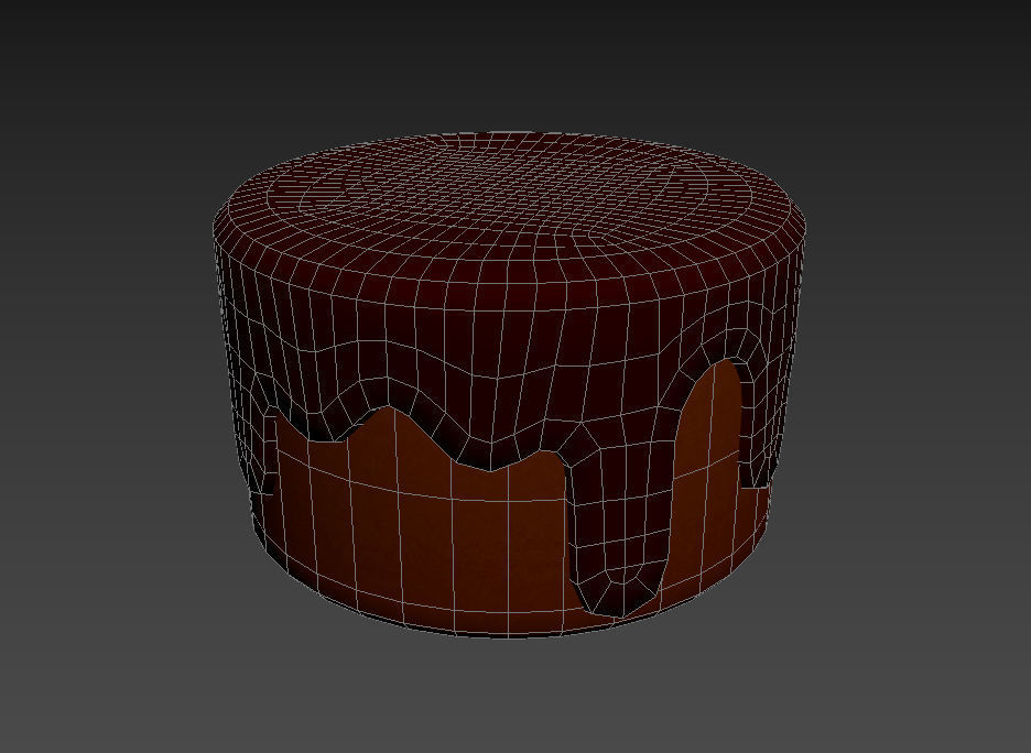 Chocolate Cake 3D model_13