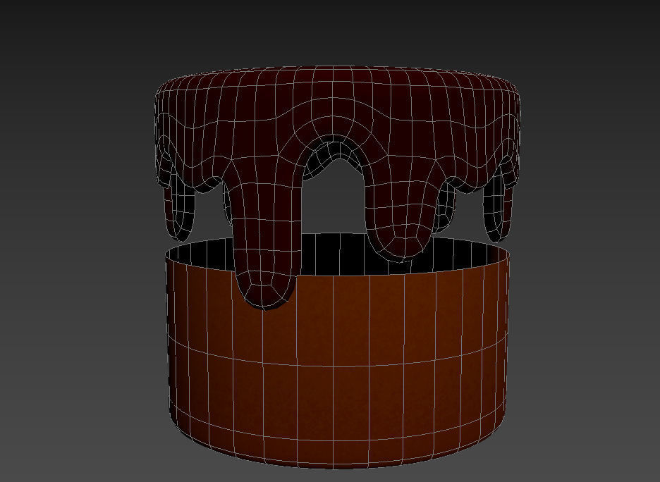 Chocolate Cake 3D model_20