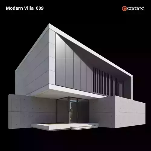 Modern Villa Design 009 3D model
