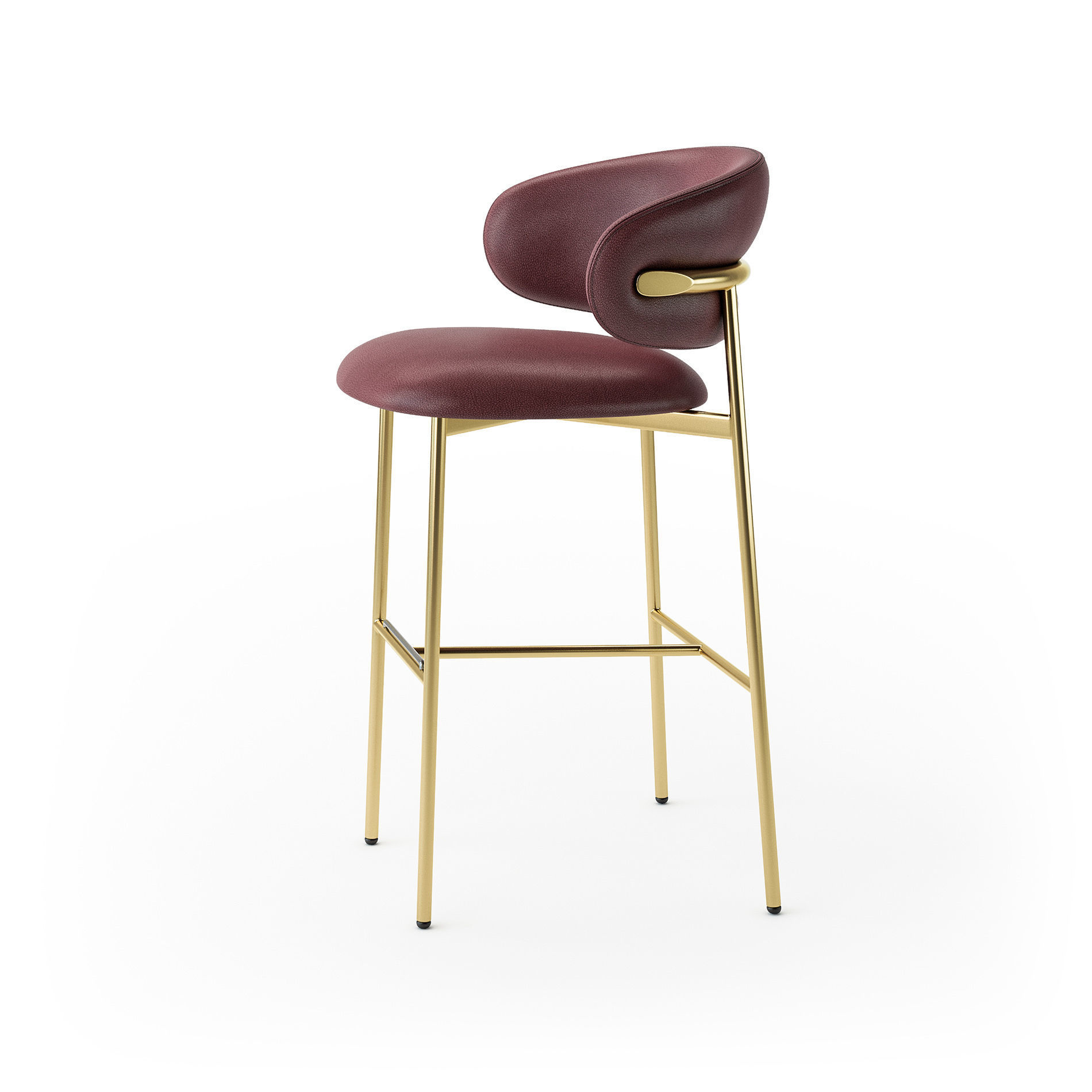 Calligaris Oleandro stool 3D model_14