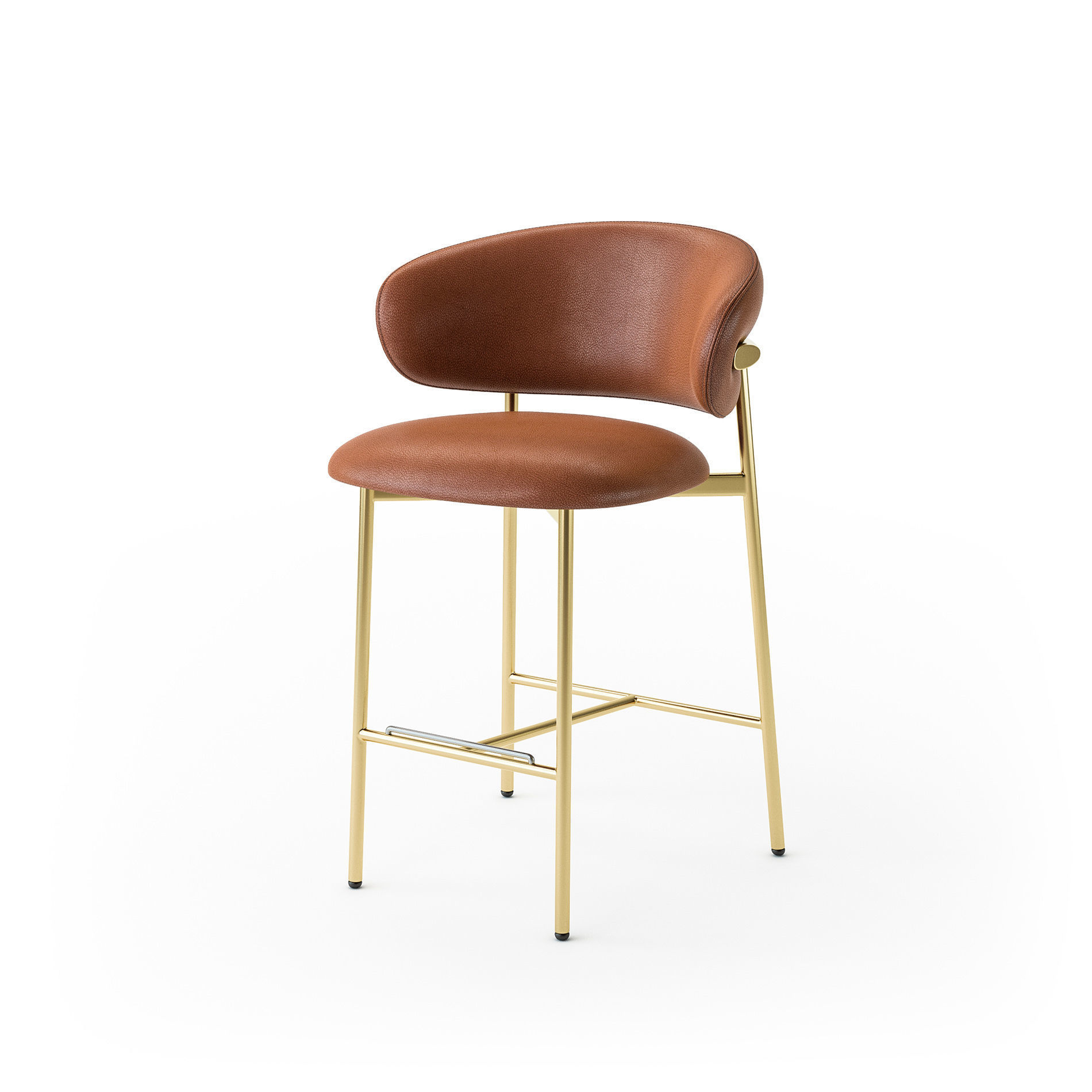 Calligaris Oleandro stool 3D model_10