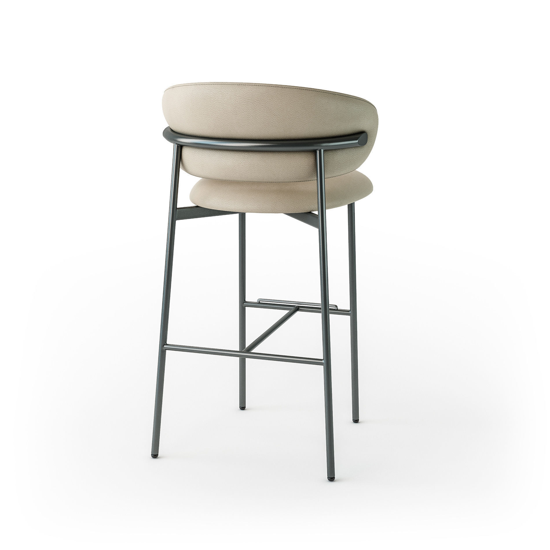 Calligaris Oleandro stool 3D model_15