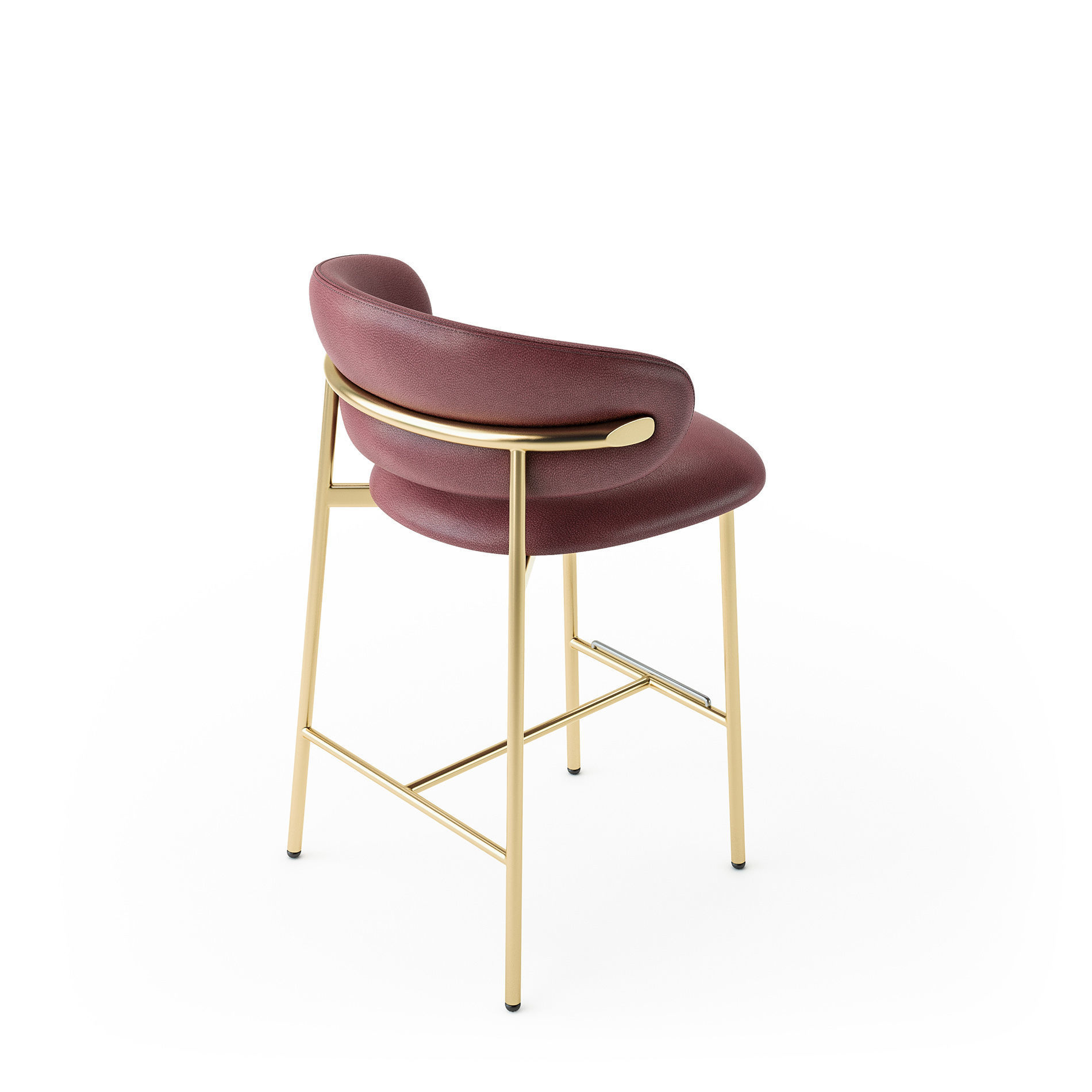 Calligaris Oleandro stool 3D model_13