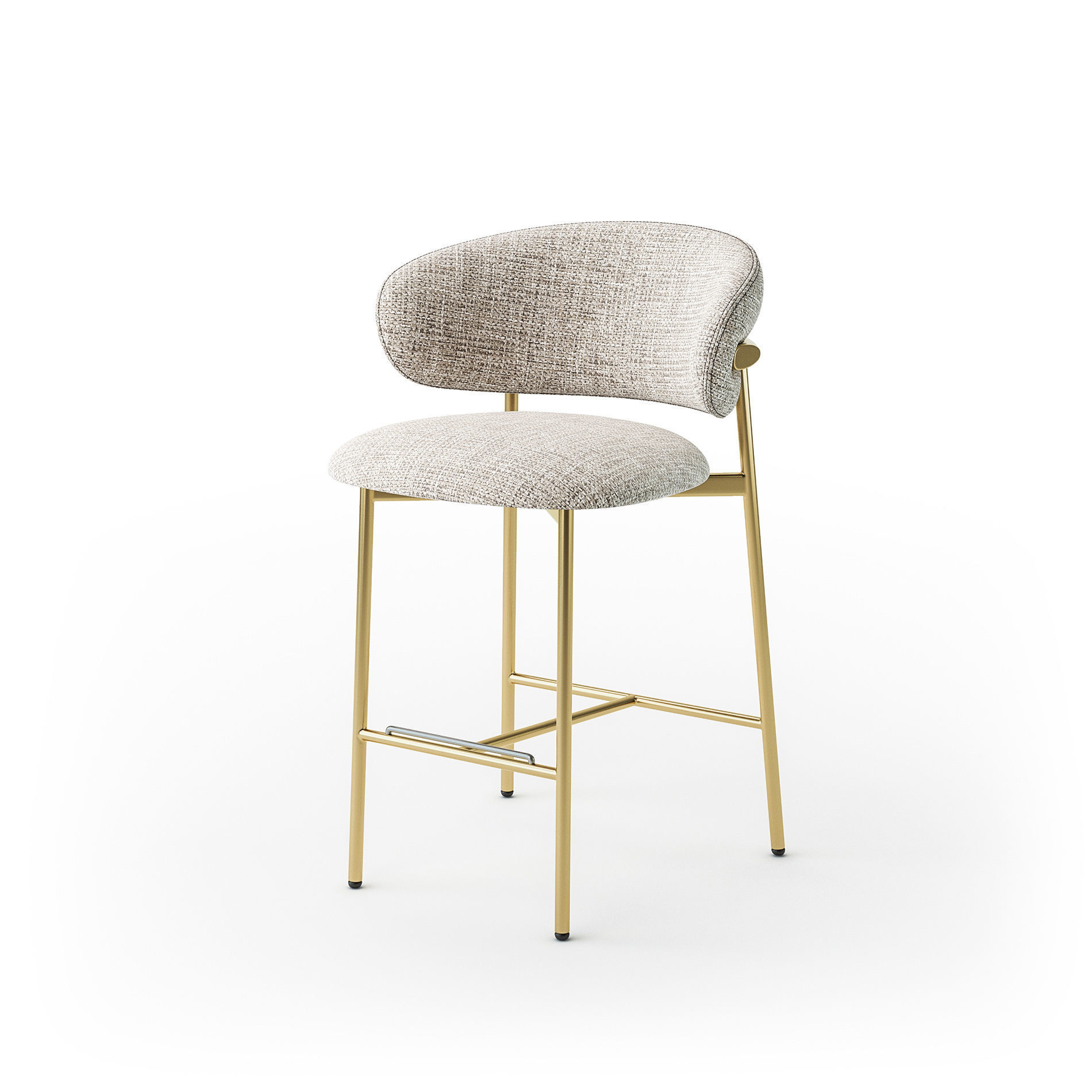 Calligaris Oleandro stool 3D model_9