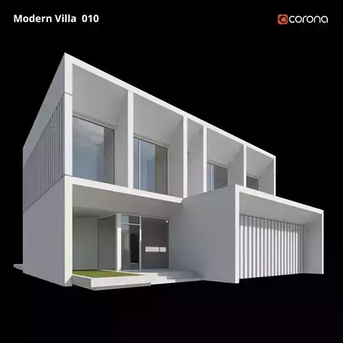 Modern Villa Design 010 3D model
