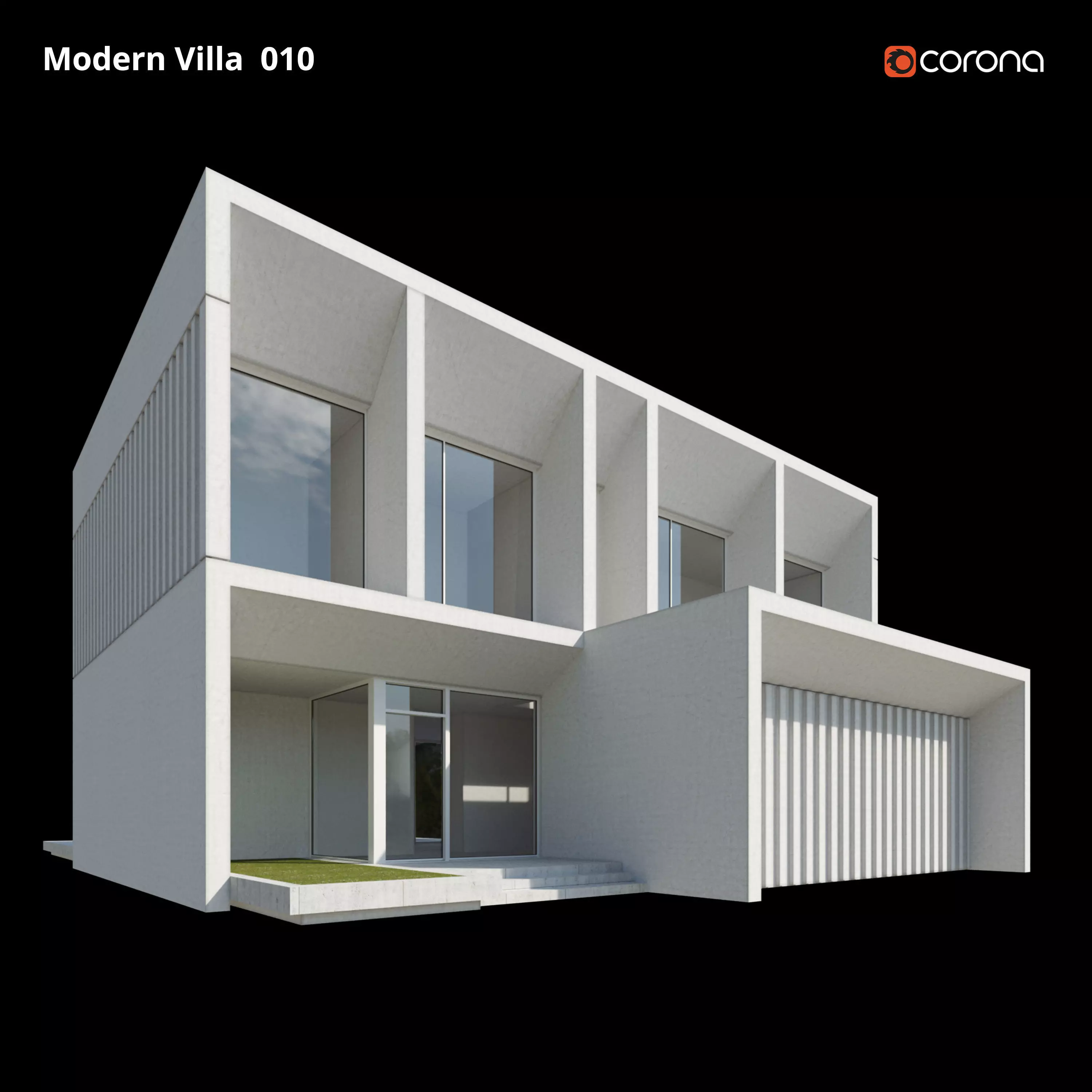 Modern Villa Design 010 3D model