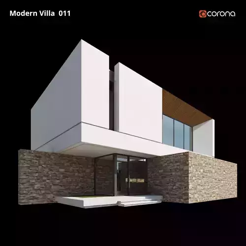 Modern Villa Design 011 3D model