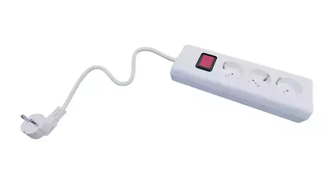 Plug Socket Extension Free 3D model