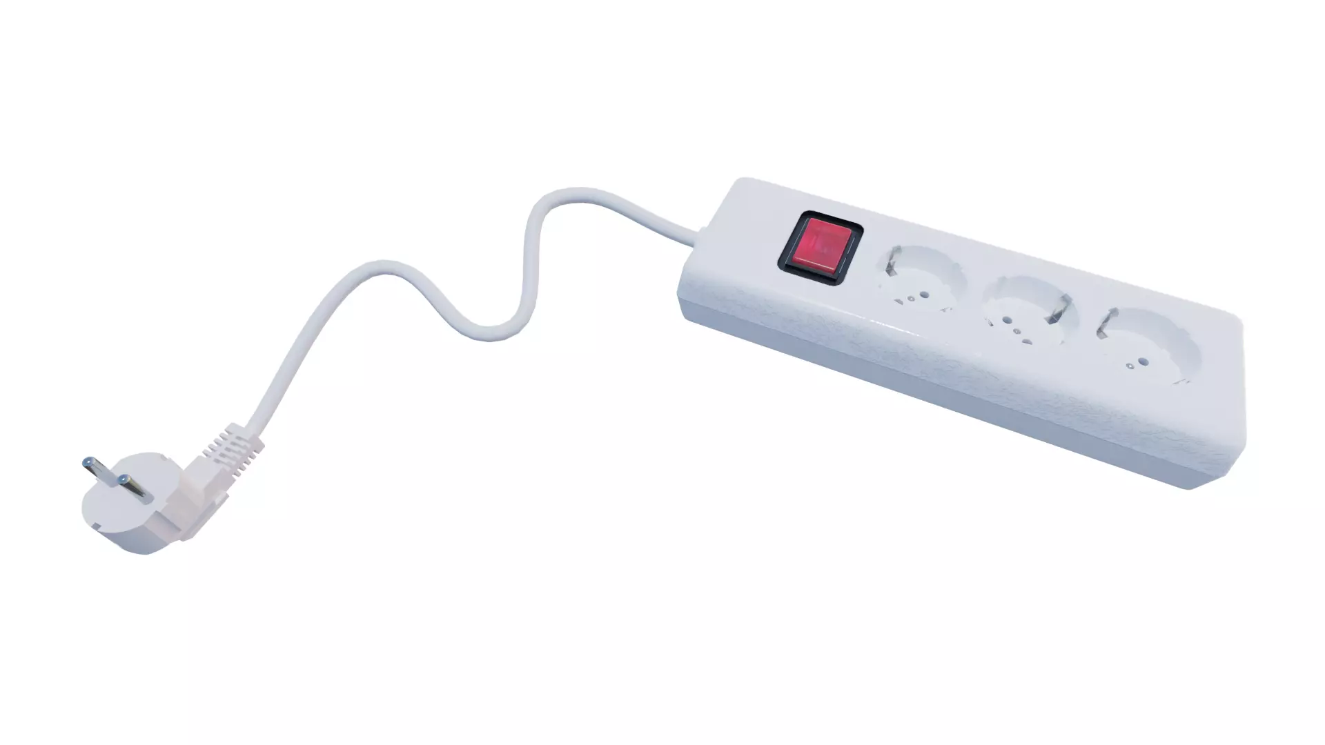 Plug Socket Extension Free 3D model