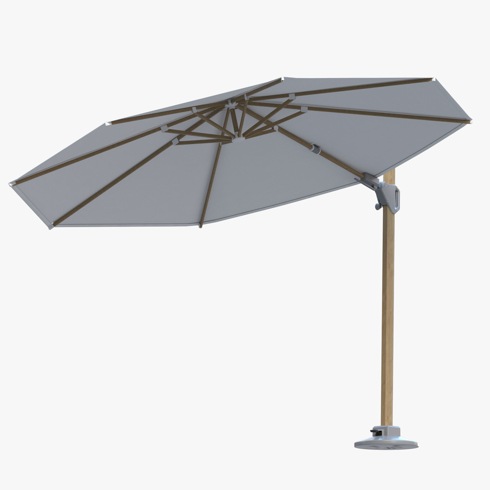 Outdoor umbrella Parasols Challenger T2 3D model_8