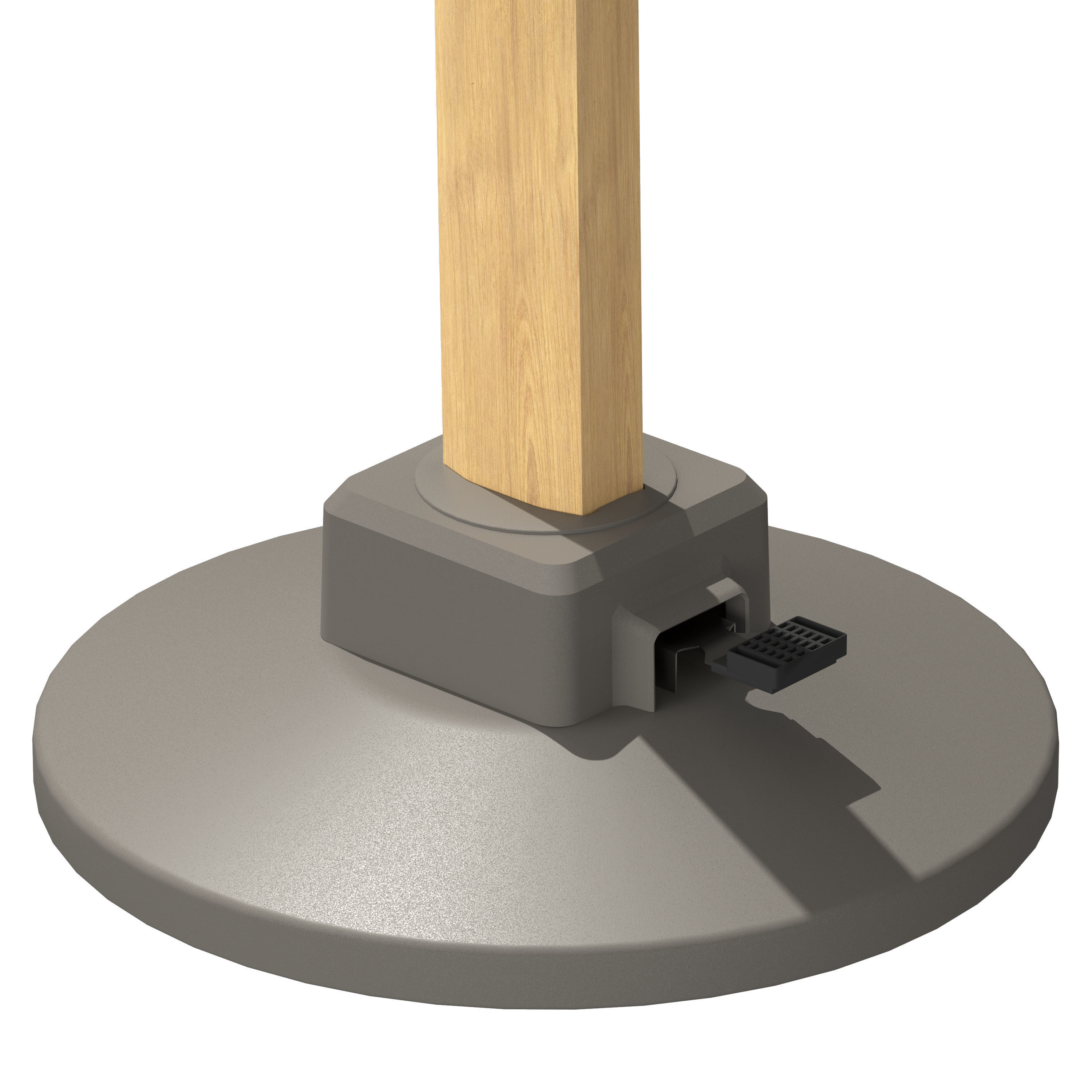 Outdoor umbrella Parasols Challenger T2 3D model_16