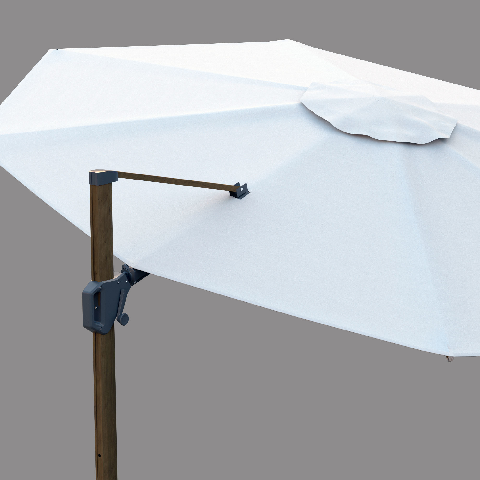 Outdoor umbrella Parasols Challenger T2 3D model_4