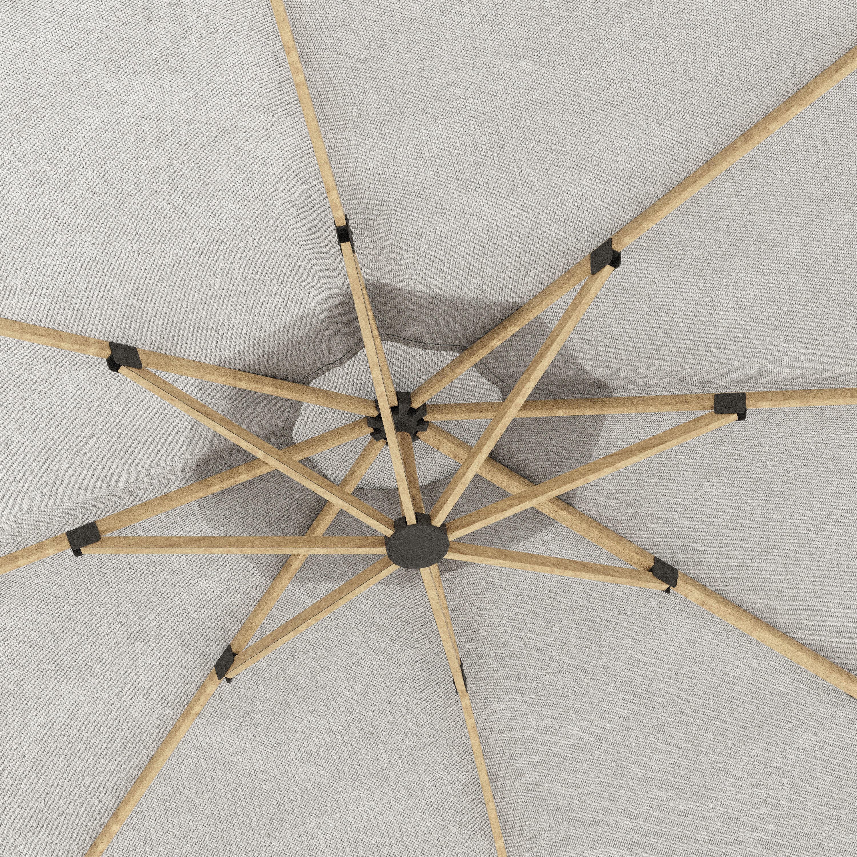 Outdoor umbrella Parasols Challenger T2 3D model_17