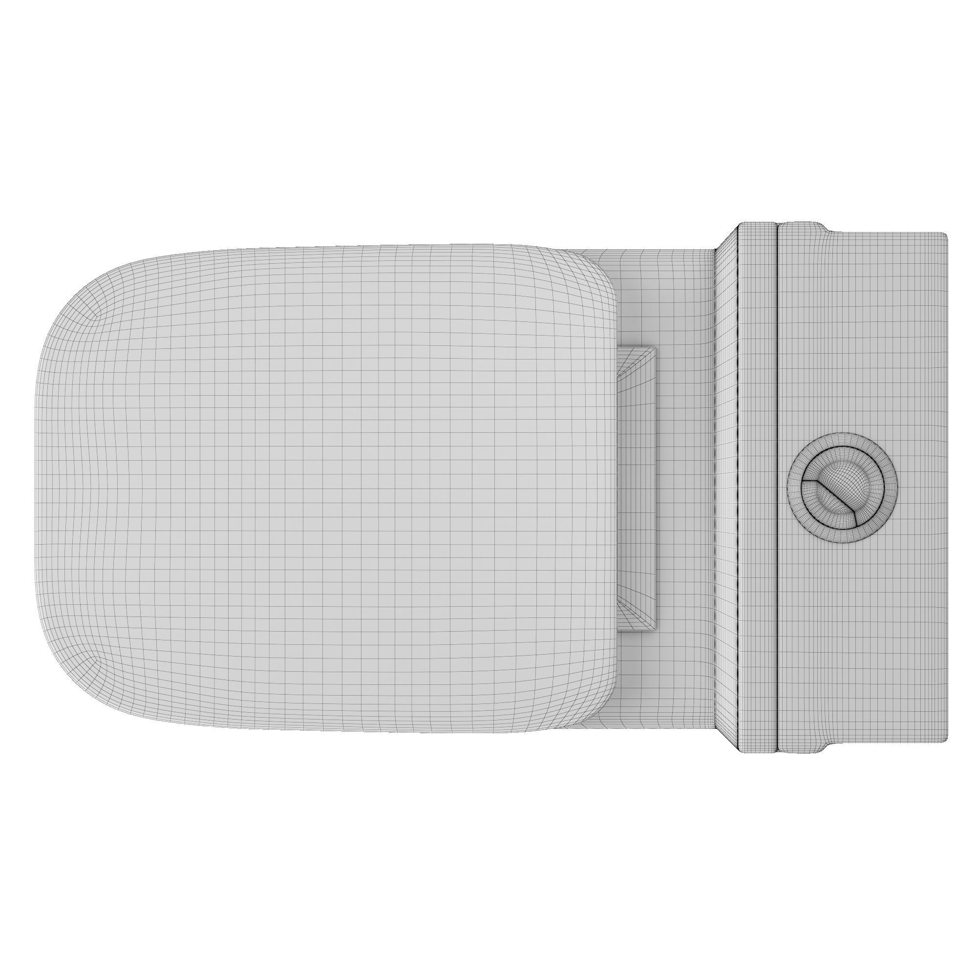 One piece EWC toilet 3D model Modeled in 3ds max  3D model_8