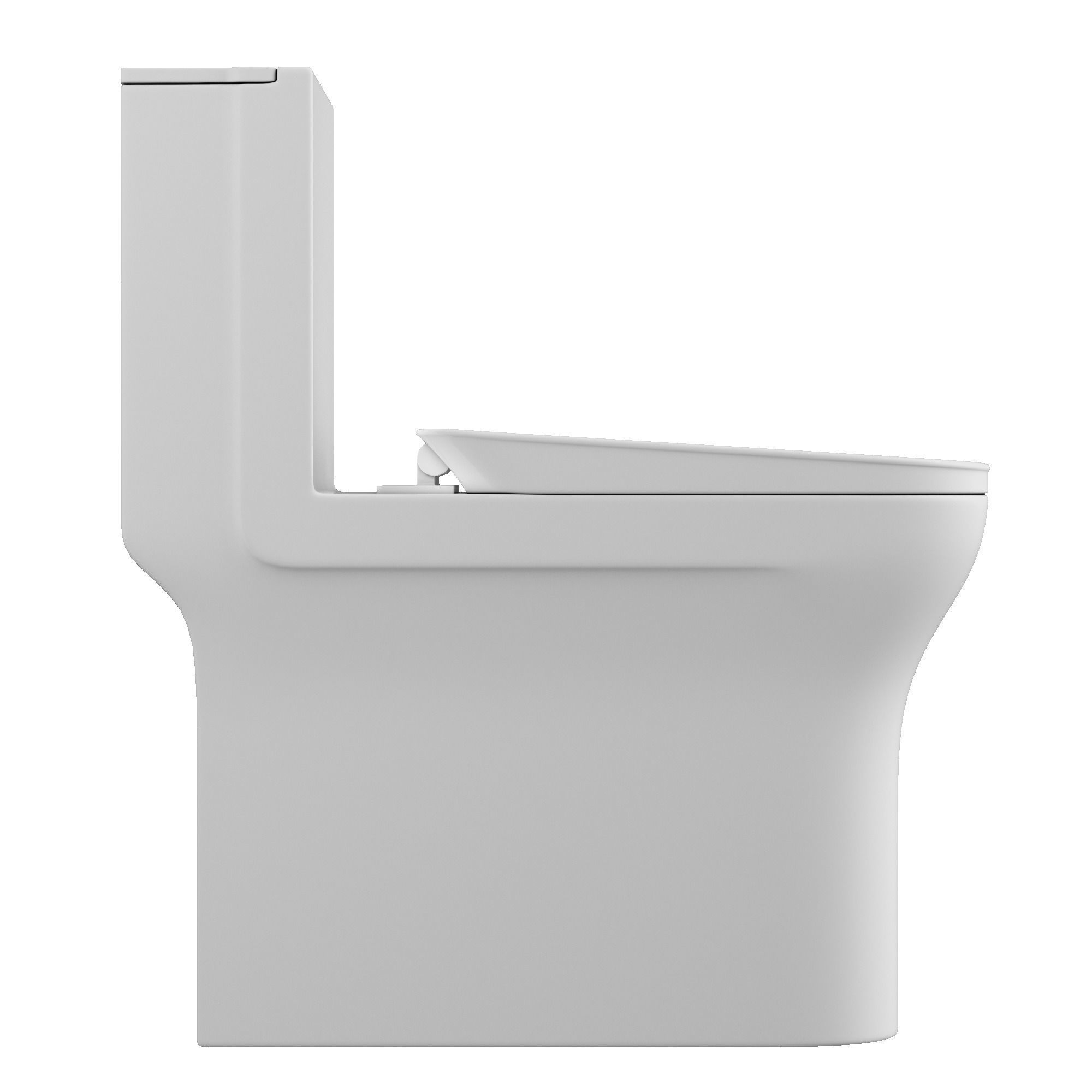 One piece EWC toilet 3D model Modeled in 3ds max  3D model_1